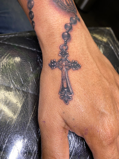 Explore cute bee tattoo ideas, creative tattoo ideas in San Diego, available at Hustle Tattoo & Piercing Studio