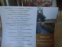 Menu / carte de Restaurant Lou Courtal des Vidals à Fitou