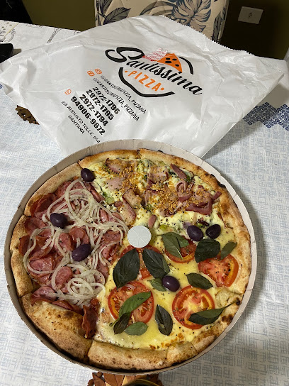 Logo da empresa - Santíssima Pizza