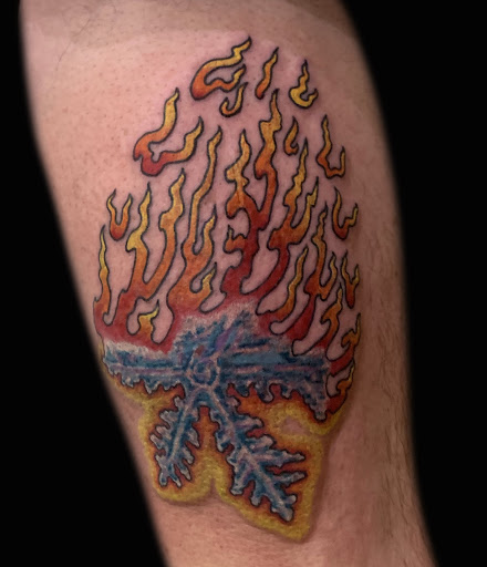 Explore half arm tattoo ideas, creative tattoo ideas in Frisco, available at Blue Heron Tattoo