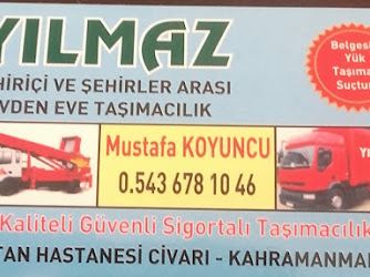 K.Maraş Evden eve Taşımacılık