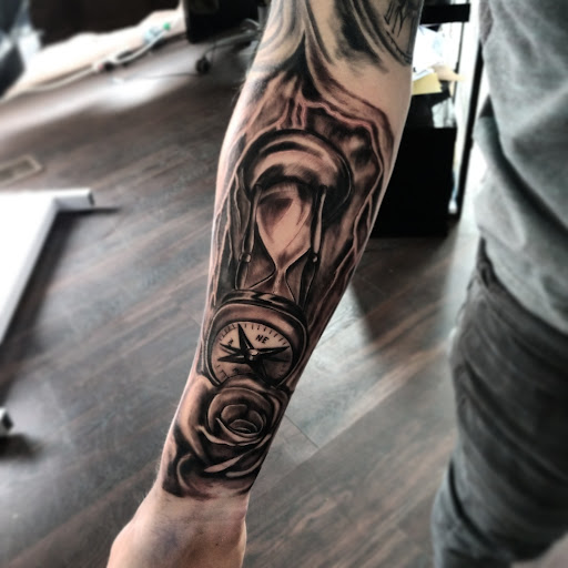 Explore cincinnati bengals tattoo ideas, creative tattoo ideas in Medina, available at Greasers Ink