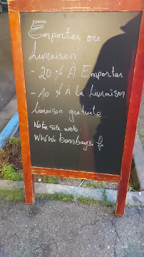 Bombay´s à Villeneuve-le-Roi menu