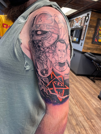 Explore tattoo ideas mother and son, creative tattoo ideas in Lees Summit, available at Bleeding Heart Tattoo