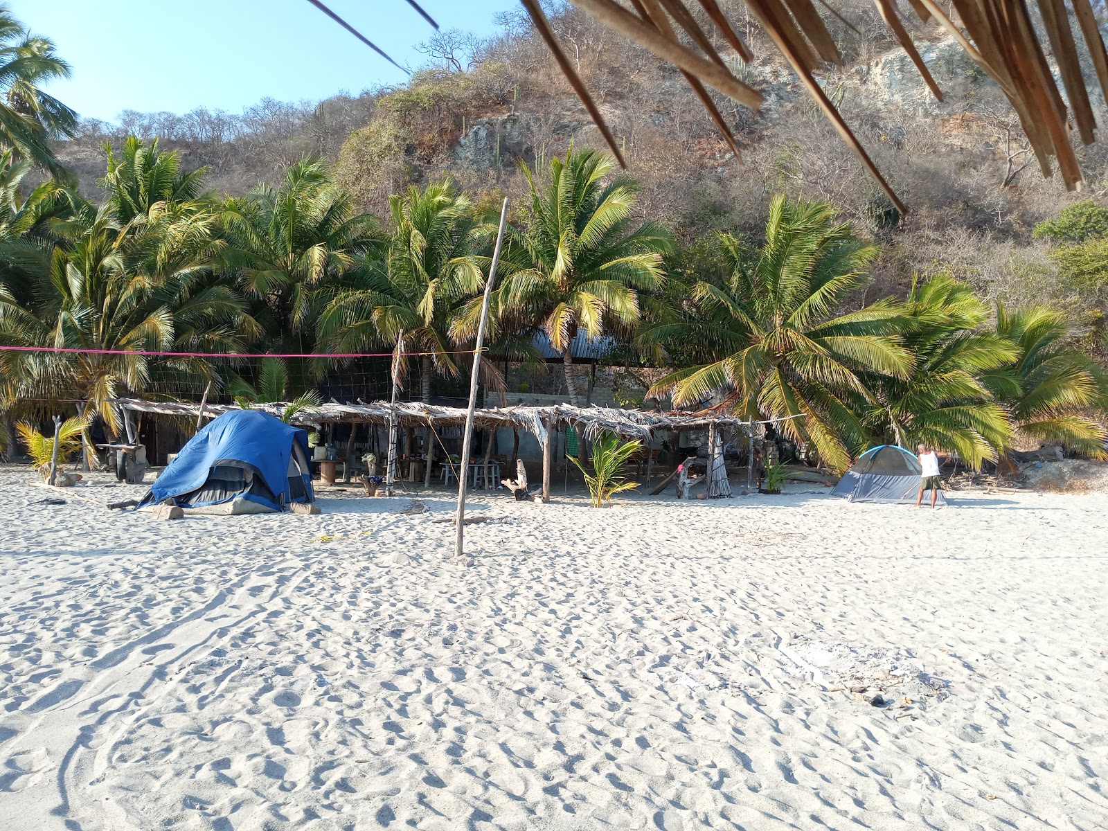 Photo de Playa De Hidalgo avec l'eau cristalline de surface