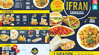 Restaurant pakistanais SAMASSA IFRAN à Tourcoing (la carte)
