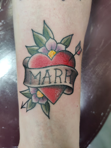 Explore small grandparents tattoo ideas, creative tattoo ideas in Tahlequah, available at Monochrome Ink