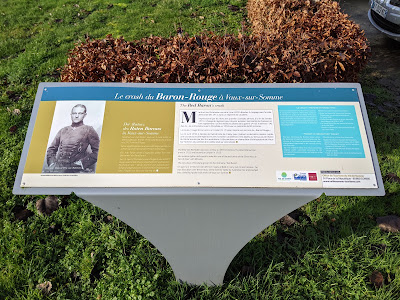 Mémorial du Baron Rouge à Vaux-sur-Somme
