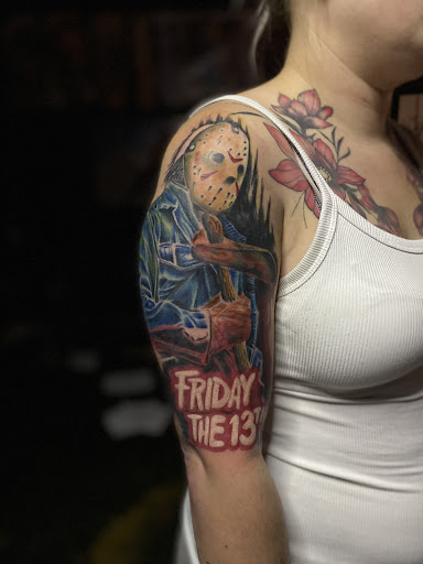 Explore jesus cross tattoo ideas, creative tattoo ideas in Saint Marys, available at Empire Tattoo