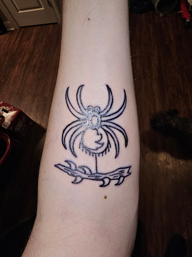 Explore satanic tattoo ideas, creative tattoo ideas in Valdosta, available at Hollywood Twisted Needles