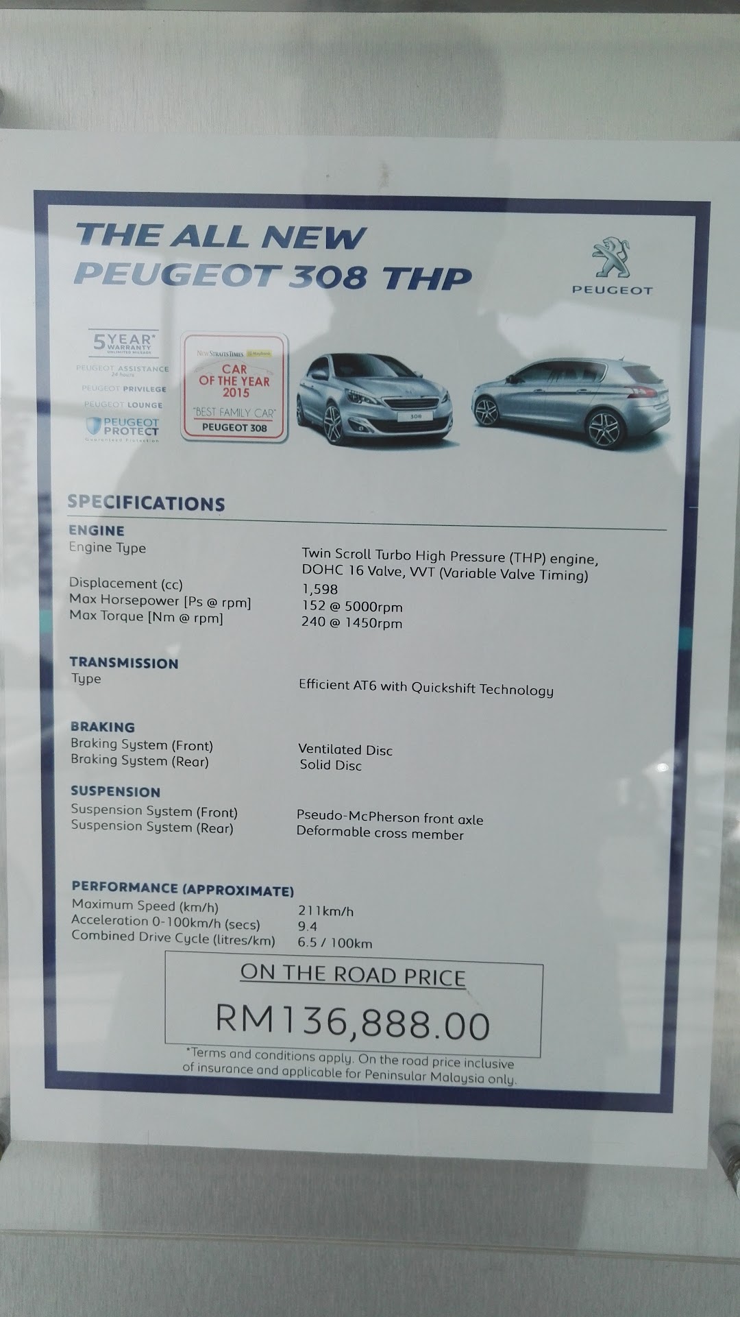 Peugeot Service Centre Sing Huat Premium