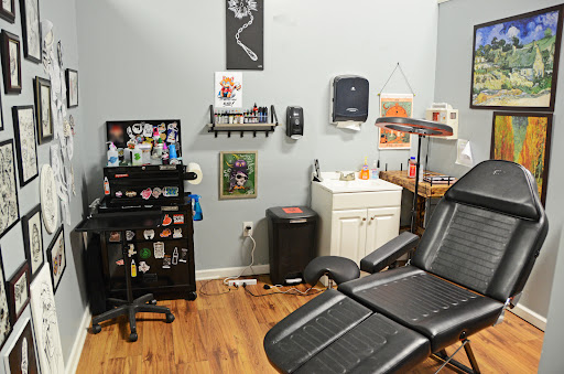 Explore tattoos on side of hand ideas, creative tattoo ideas in Greenwood, available at Perception Body Modification Studio
