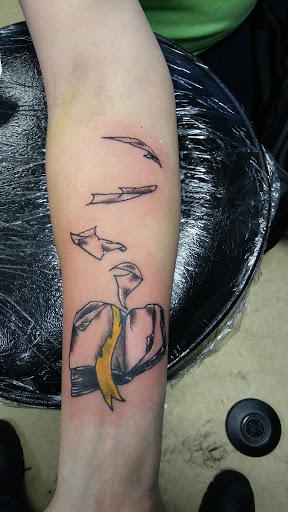 Explore meditation tattoo ideas, creative tattoo ideas in Dayton, available at Uppity Tattoos