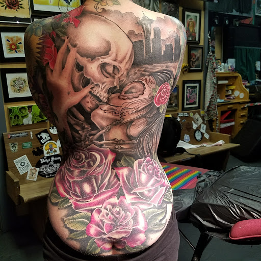 Explore compass tattoo ideas, creative tattoo ideas in Port Orchard, available at Tonys Tried & True Tattoo