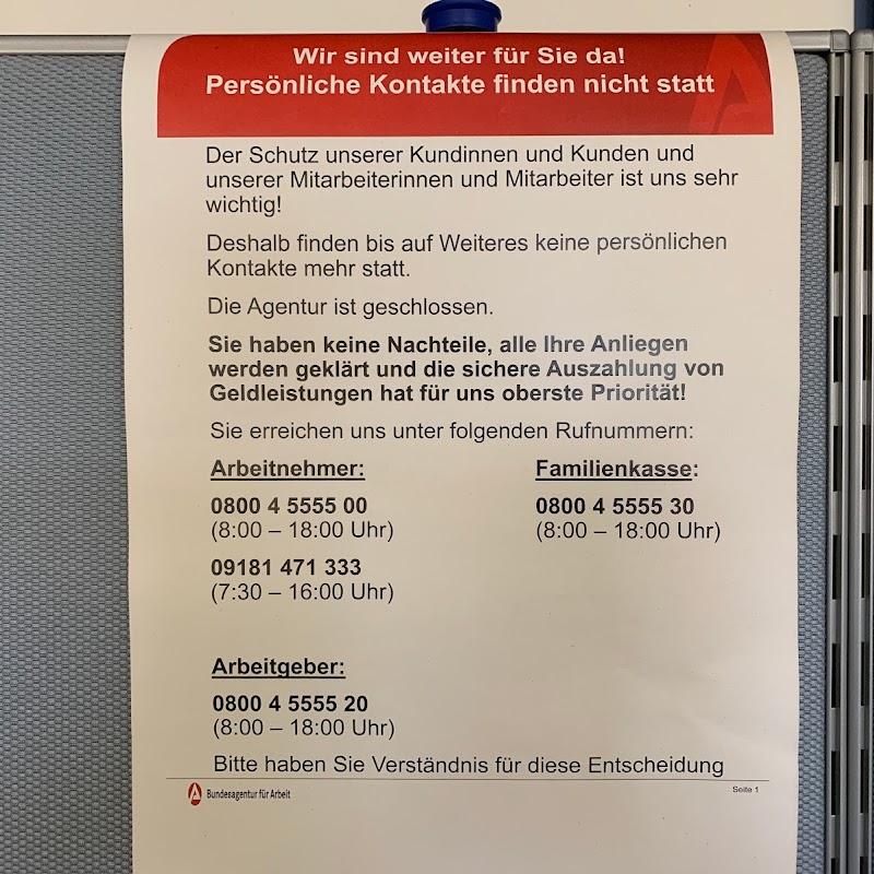 Agentur für Arbeit Neumarkt