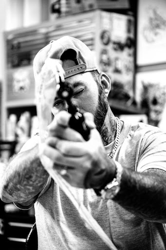 Explore black wolf tattoo ideas, creative tattoo ideas in Waynesboro, available at Hessoms Ink