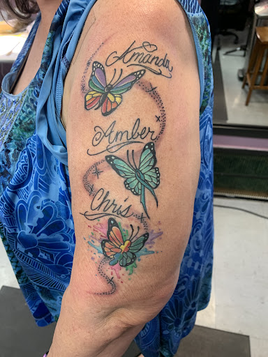Explore light tattoo ideas, creative tattoo ideas in San Angelo, available at Deadicated Tattoo & Piercing Studio