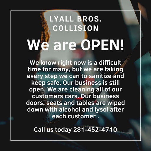 Auto Repair Shop «Lyall Bros. Collision Center», reviews and photos, 331 Sheldon Rd, Channelview, TX 77530, USA