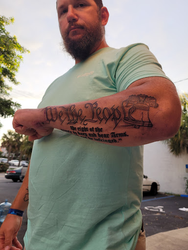 Explore california tattoo ideas, creative tattoo ideas in Daytona Beach, available at Studio 21 Tattoo & Piercings Daytona Beach