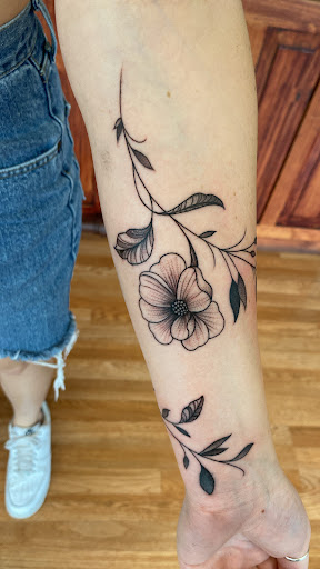 Explore tattoo ideas with family names, creative tattoo ideas in Tucson, available at The Painted Lady Tattoo