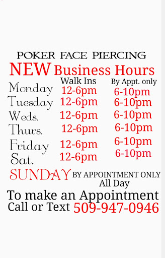 Explore chest and sleeve tattoo ideas, creative tattoo ideas in Richland, available at Poker Face Piercing