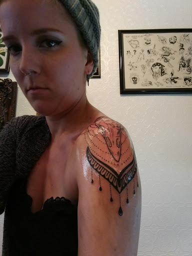 Explore danny phantom tattoo ideas, creative tattoo ideas in New Orleans, available at Downtown Tattoos and Piercing