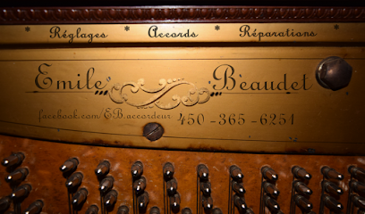 Emile Beaudet, technicien-accordeur de piano