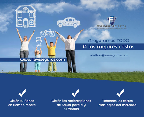 Opiniones de Feveseguros Cia. Ltda. en Quito - Agencia de seguros