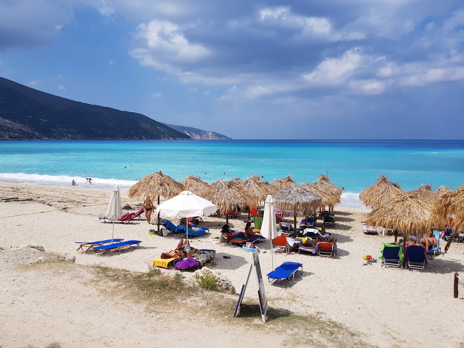 Foto van Agia Kiriaki Strand gelegen in een natuurlijk gebied