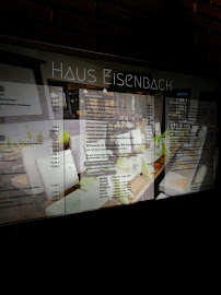 Menu du Haus Eisenbach à Wuppertal