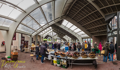 Halle couverte à Objat