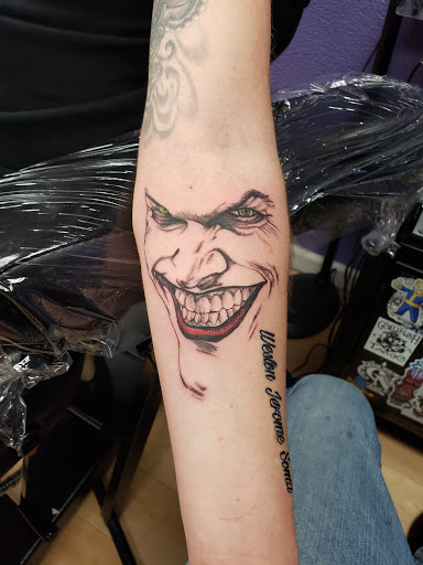 Explore stick and poke tattoo ideas, creative tattoo ideas in Cambridge, available at Kappa Tattoo