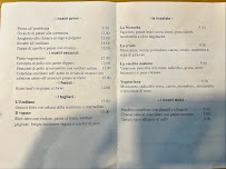 Menu du Al Bistrot à Modena