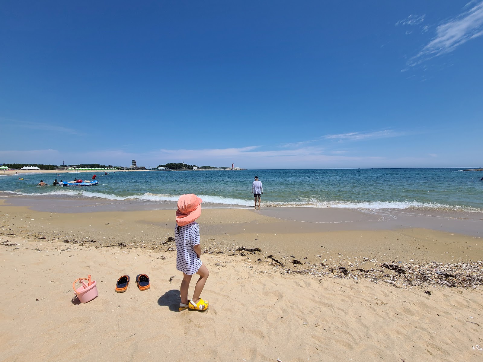 Foto von Bongsudae Beach mit geräumige bucht