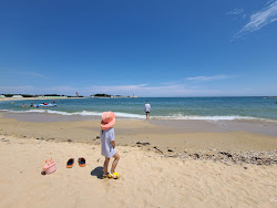 Photo de Bongsudae Beach avec baie spacieuse