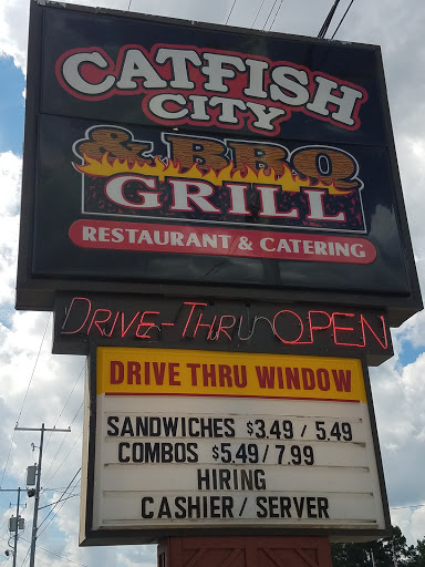 Caterer «Catfish City & BBQ Grill», reviews and photos, 1817 S University Ave, Little Rock, AR 72204, USA