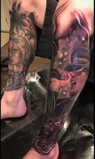 Explore traditional hand tattoo ideas, creative tattoo ideas in Murrieta, available at CON INK TATTOOS LLC