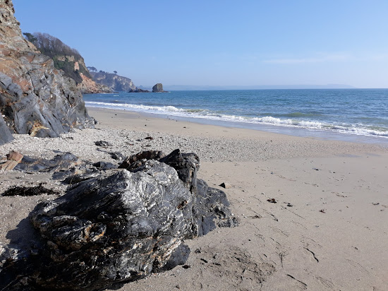 Duporth beach