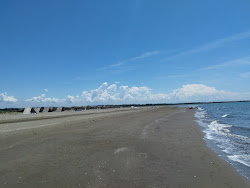 Photo de Divjaka Resort Beach avec rivage droit, long