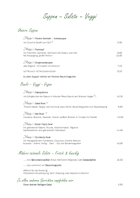 Menu / carte de Mäder's Restauration à Flensburg