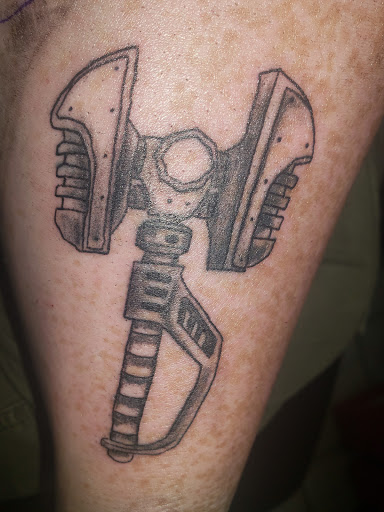 Explore lucifer tattoo ideas, creative tattoo ideas in Abilene, available at Downtown Tattoo