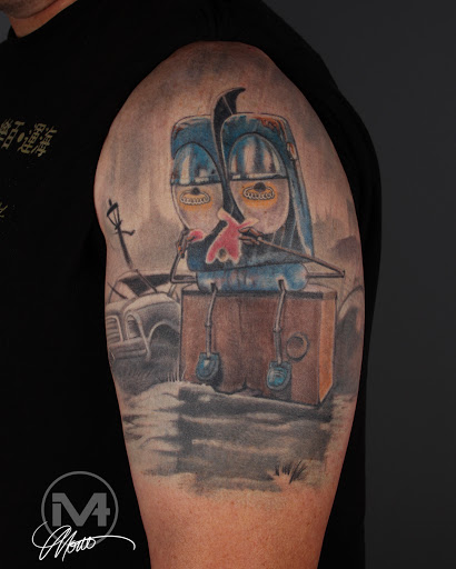 Explore stomach tattoo ideas for women, creative tattoo ideas in Greenwood, available at Vault 74 Tattoo, LLC