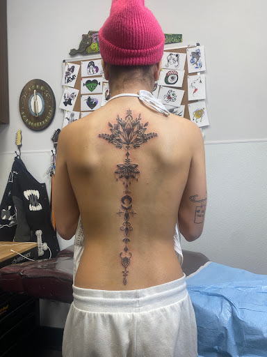 Explore silhouette tattoo ideas, creative tattoo ideas in Manassas, available at Exposed Temptations Tattoo