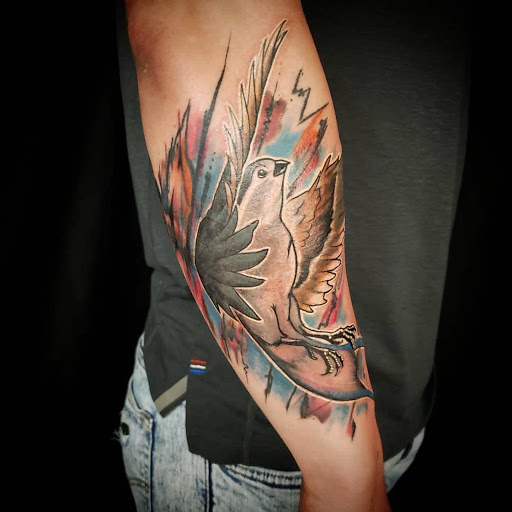 Explore april tattoo ideas, creative tattoo ideas in Virginia Beach, available at Studio Evolve