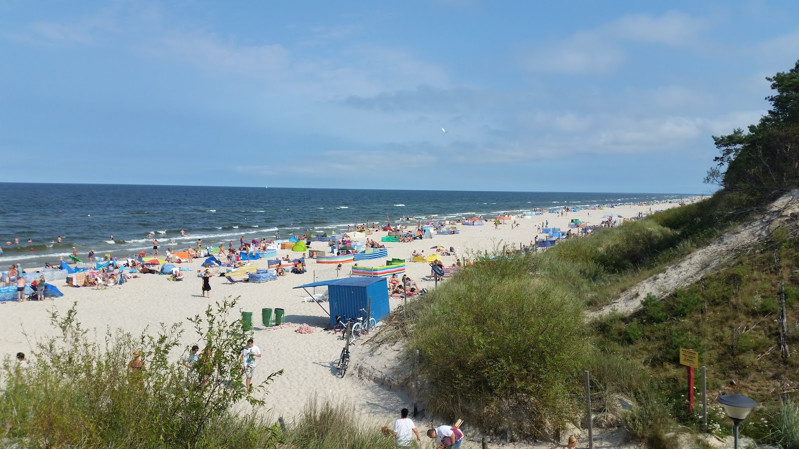 Fotografie cu Pogorzelica Beach - locul popular printre cunoscătorii de relaxare