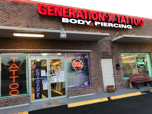 Tattoo Shop «Generation X Tattoo and Body Piercing Studio», reviews and photos, 2010 S Atlantic Ave, Daytona Beach, FL 32118, USA
