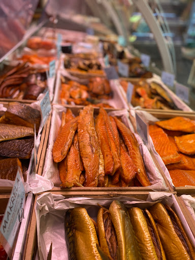 Salmon fish shop