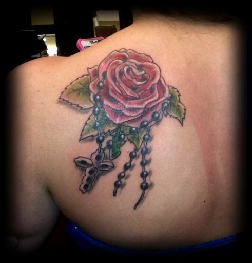 Explore mens wedding ring tattoo ideas, creative tattoo ideas in Richmond, available at Art Period llc Tattoos and Artwork by Leigh Odom