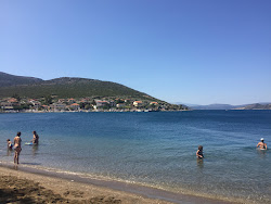 Foto von Almyropotamos beach mit geräumige bucht
