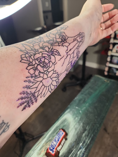 Explore tattoo of husband's name ideas, creative tattoo ideas in Commerce, available at 3X3CUTIV3 INK Tattoos & Piercings